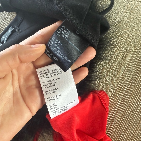 Urban Outfitters Black and Red going out Tops - Picture 4 of 4